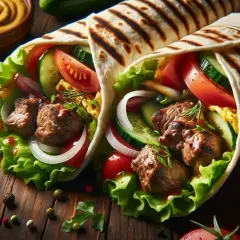 Ile kalorii ma średni kebab? Zaskakujące różnice w składnikach